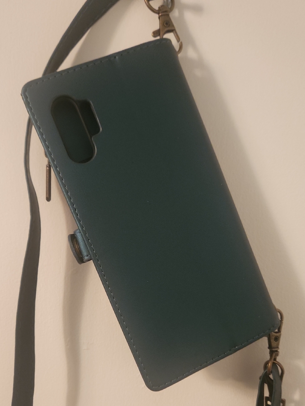 Teal Women's Crossbody Wallet Phone Case